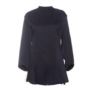 Khaite Black Long Sleeve Tunic Top brand new with tags size 8